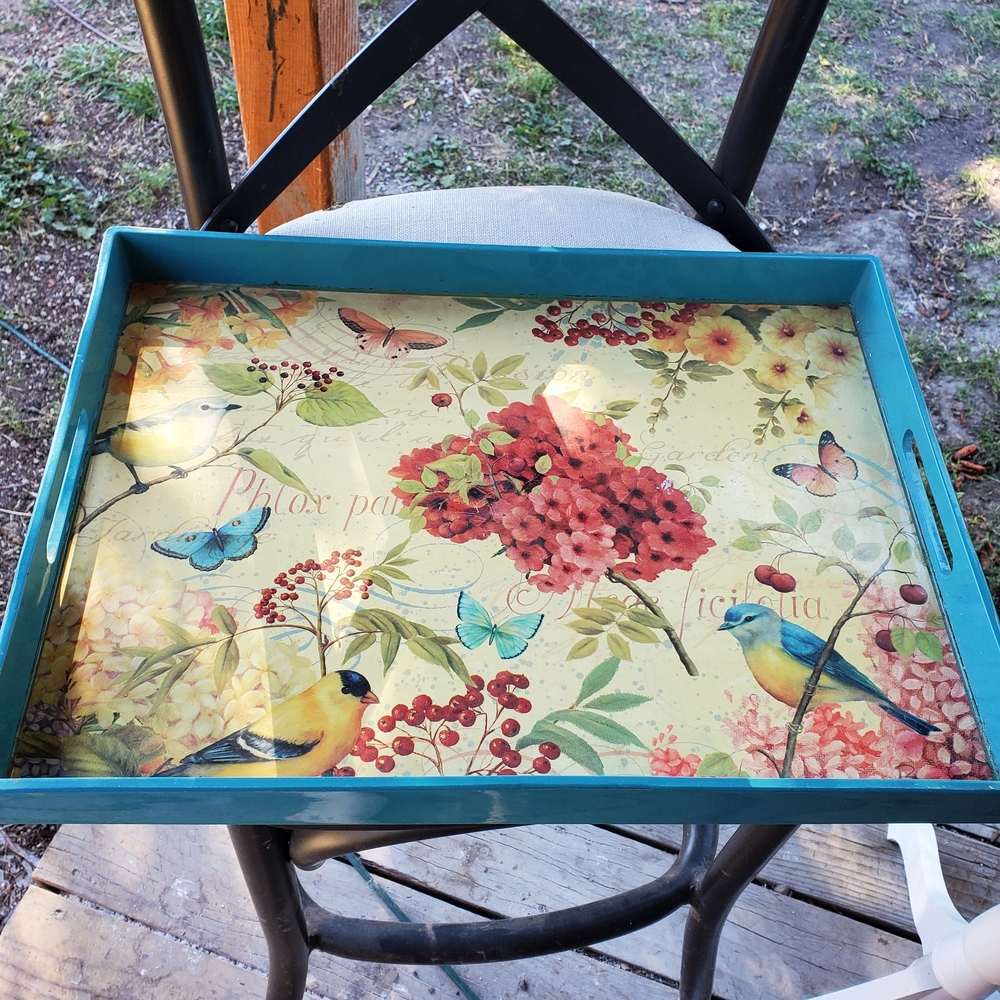 Notions Decorative Tray